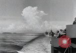 Image of US Navy defeats Japanese Navy at Midway Pacific Ocean, 1942, second 28 stock footage video 65675067756