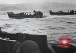 Image of American Marines landing and moving inland Guadalcanal Solomon Islands, 1942, second 38 stock footage video 65675067764