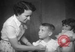 Image of polio vaccination United States USA, 1955, second 24 stock footage video 65675067765