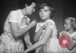 Image of polio vaccination United States USA, 1955, second 38 stock footage video 65675067765