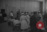 Image of polio vaccination United States USA, 1955, second 58 stock footage video 65675067765