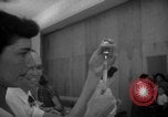 Image of polio vaccination United States USA, 1955, second 6 stock footage video 65675067766