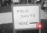 Image of polio vaccination United States USA, 1955, second 42 stock footage video 65675067766