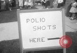 Image of polio vaccination United States USA, 1955, second 50 stock footage video 65675067766