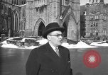 Image of Canadian Parliament buildings in snow Ottawa Canada, 1956, second 16 stock footage video 65675067769