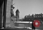 Image of Canadian Parliament buildings in snow Ottawa Canada, 1956, second 19 stock footage video 65675067769