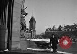Image of Canadian Parliament buildings in snow Ottawa Canada, 1956, second 21 stock footage video 65675067769