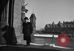 Image of Canadian Parliament buildings in snow Ottawa Canada, 1956, second 25 stock footage video 65675067769