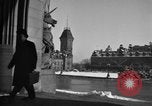 Image of Canadian Parliament buildings in snow Ottawa Canada, 1956, second 26 stock footage video 65675067769