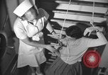 Image of patients treated United States USA, 1956, second 16 stock footage video 65675067770