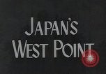 Image of military cadets training Japan, 1944, second 40 stock footage video 65675067771