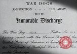 Image chiens de guerre United States USA, 1944, de la seconde 18 séquences d'archives historiques vidéo 65675067776