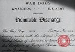 Image chiens de guerre United States USA, 1944, de la seconde 19 séquences d'archives historiques vidéo 65675067776
