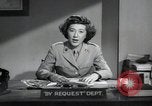 Image television broadcast New York United States USA, 1944, de la seconde 32 séquences d'archives historiques vidéo 65675067778