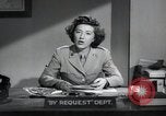 Image television broadcast New York United States USA, 1944, de la seconde 40 séquences d'archives historiques vidéo 65675067778
