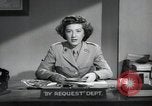 Image television broadcast New York United States USA, 1944, de la seconde 44 séquences d'archives historiques vidéo 65675067778