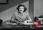Image television broadcast New York United States USA, 1944, de la seconde 45 séquences d'archives historiques vidéo 65675067778