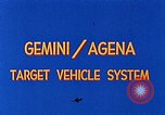 Image Gemini Agena Target Vehicle Sunnyvale California USA, 1963, de la seconde 14 séquences d'archives historiques vidéo 65675067786