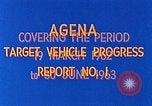 Image Gemini Agena Target Vehicle Sunnyvale California USA, 1963, de la seconde 22 séquences d'archives historiques vidéo 65675067786