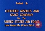 Image Gemini Agena Target Vehicle Sunnyvale California USA, 1963, de la seconde 34 séquences d'archives historiques vidéo 65675067786