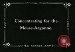 Image of Meuse-Argonne Offensive World War 1 France, 1918, second 33 stock footage video 65675067792