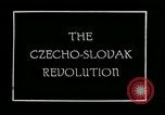 Image of Czechoslovakia declares independence Prague Czechoslovakia, 1918, second 3 stock footage video 65675067795
