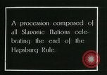 Image of Czechoslovakian independence Prague Czechoslovakia, 1918, second 6 stock footage video 65675067796