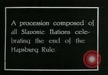 Image of Czechoslovakian independence Prague Czechoslovakia, 1918, second 8 stock footage video 65675067796
