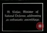 Image of Republic of Czechoslovakia Prague Czechoslovakia, 1918, second 1 stock footage video 65675067798