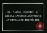 Image of Republic of Czechoslovakia Prague Czechoslovakia, 1918, second 5 stock footage video 65675067798