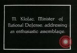 Image of Republic of Czechoslovakia Prague Czechoslovakia, 1918, second 7 stock footage video 65675067798