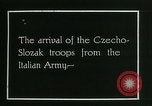 Image of Czecho-Slovak Revolution Prague Czechoslovakia, 1918, second 4 stock footage video 65675067799