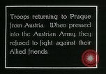 Image of Czecho-Slovak Revolution Prague Czechoslovakia, 1918, second 31 stock footage video 65675067799