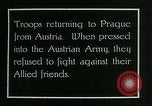 Image of Czecho-Slovak Revolution Prague Czechoslovakia, 1918, second 32 stock footage video 65675067799