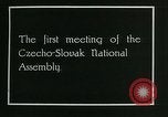 Image of The first Republic of Czechoslovakia Prague Czechoslovakia, 1918, second 12 stock footage video 65675067800