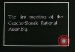 Image of The first Republic of Czechoslovakia Prague Czechoslovakia, 1918, second 14 stock footage video 65675067800