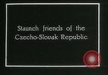 Image of The first Republic of Czechoslovakia Prague Czechoslovakia, 1918, second 58 stock footage video 65675067800
