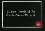 Image of The first Republic of Czechoslovakia Prague Czechoslovakia, 1918, second 59 stock footage video 65675067800