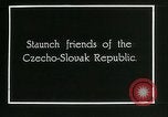 Image of The first Republic of Czechoslovakia Prague Czechoslovakia, 1918, second 60 stock footage video 65675067800