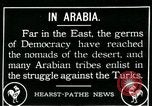 Standbild Arabische Truppen während des Arabischen Revolte Arabien, 1916, aus Sekunde 1 historischem Filmmaterial Videoclip 65675067802