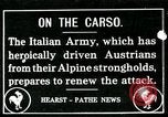 Image of Italian troops advance during World War I European Theater, 1916, second 1 stock footage video 65675067809