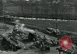 Image of Road construction to support Allied offensive World War I Alsace France, 1918, second 7 stock footage video 65675067813