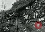 Image of Road construction to support Allied offensive World War I Alsace France, 1918, second 27 stock footage video 65675067813