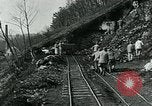Image of Road construction to support Allied offensive World War I Alsace France, 1918, second 28 stock footage video 65675067813