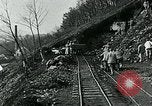Image of Road construction to support Allied offensive World War I Alsace France, 1918, second 29 stock footage video 65675067813