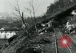 Image of Road construction to support Allied offensive World War I Alsace France, 1918, second 31 stock footage video 65675067813