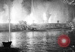 Image of Elaborate fireworks displays celebrating Atlantic fliers Chamberlain Byrd and Lindbergh Paris France, 1927, second 19 stock footage video 65675067827