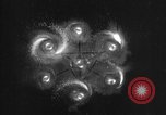 Image of Elaborate fireworks displays celebrating Atlantic fliers Chamberlain Byrd and Lindbergh Paris France, 1927, second 48 stock footage video 65675067827