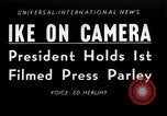 Immagine di Conferenza stampa Washington DC USA, 1955, secondo 1 filmato di repertorio 65675067830