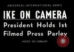 Immagine di Conferenza stampa Washington DC USA, 1955, secondo 4 filmato di repertorio 65675067830